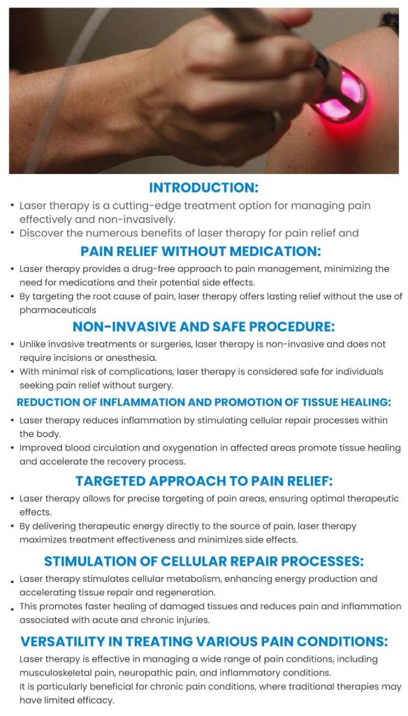 Laser Therapy For Pain Management